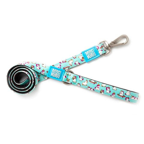 Max and Molly Dog Lead Unicorn Design