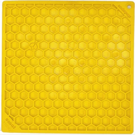 Dog enrichment slow feeder from sodapup. Lick mats promote calm in you pet through licking, releasing the feel good hormone serotonin