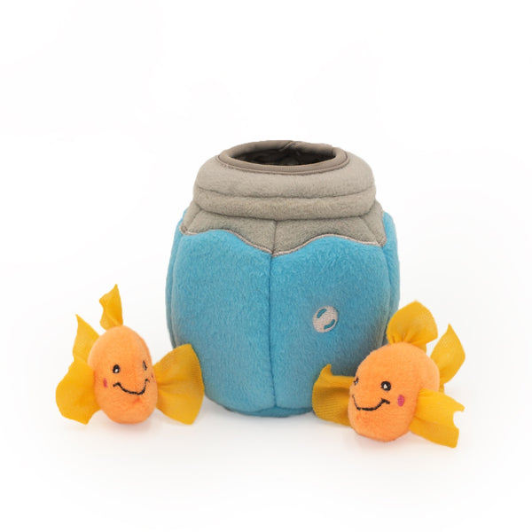 ZippyClaws Burrow Cat Toy- Fish in a Bowl