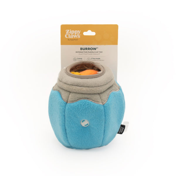 ZippyClaws Burrow Cat Toy- Fish in a Bowl