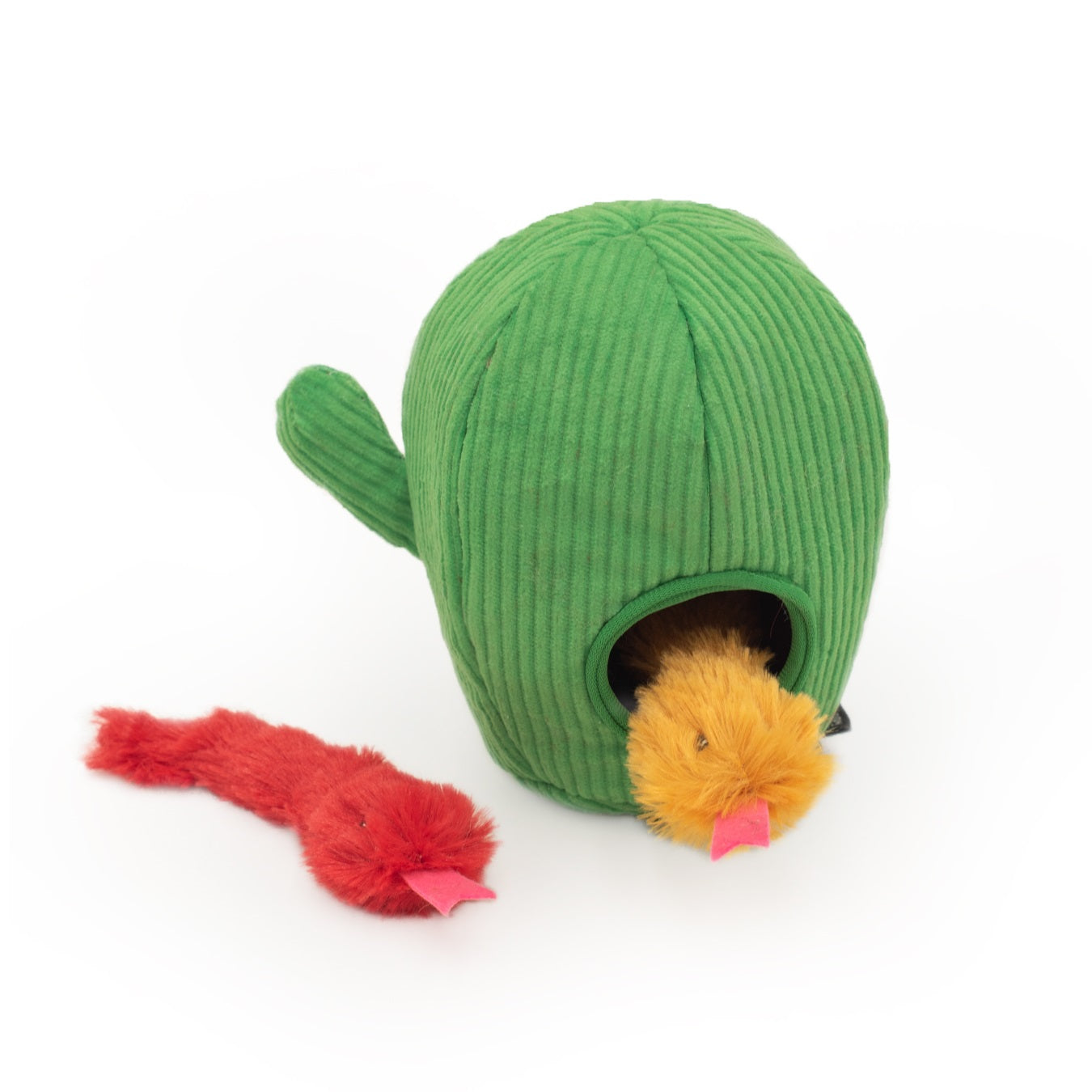 ZippyClaws Burrow Cat Toy- Snakes In Cactus