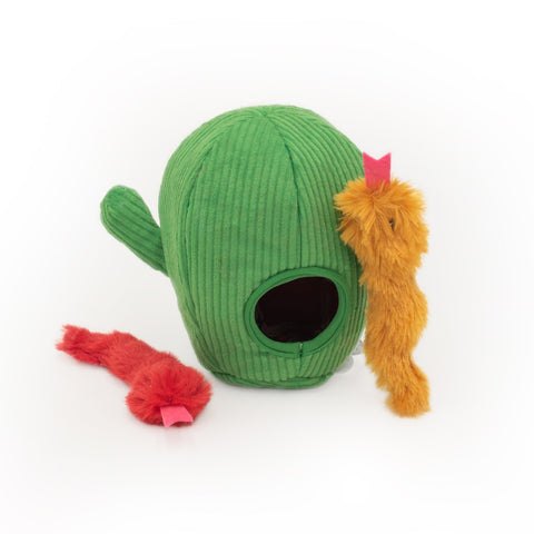 ZippyClaws Burrow Cat Toy- Snakes In Cactus