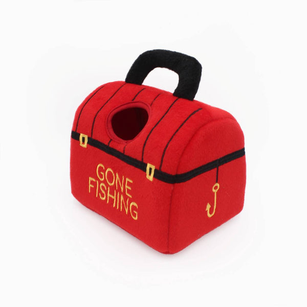 Zippy Paws Interactive Burrow Dog Toy-Tackle Box