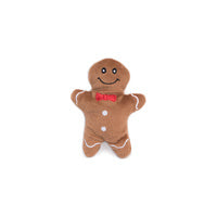 Zippy Paws Christmas Holiday Burrow Dog Toy - Gingerbread House