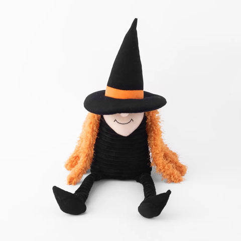Zippy Paws Halloween Crinkle Witch. Plush Squeaky Halloween Themed dog toy.