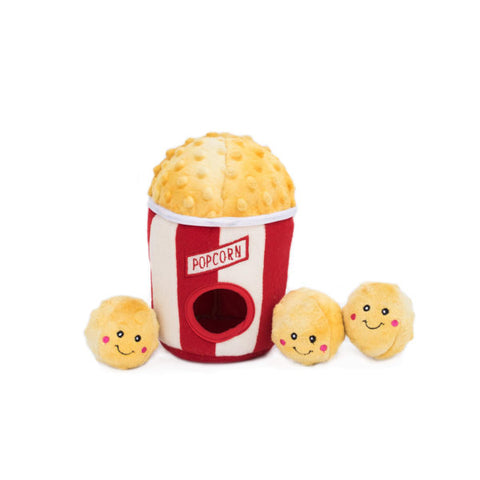 Zippy Paws Interactive Burrow Dog Toy Popcon Bucket. Help fight your dogs boredom with the Zippy Paws Burrow Interactive Dog Toy.