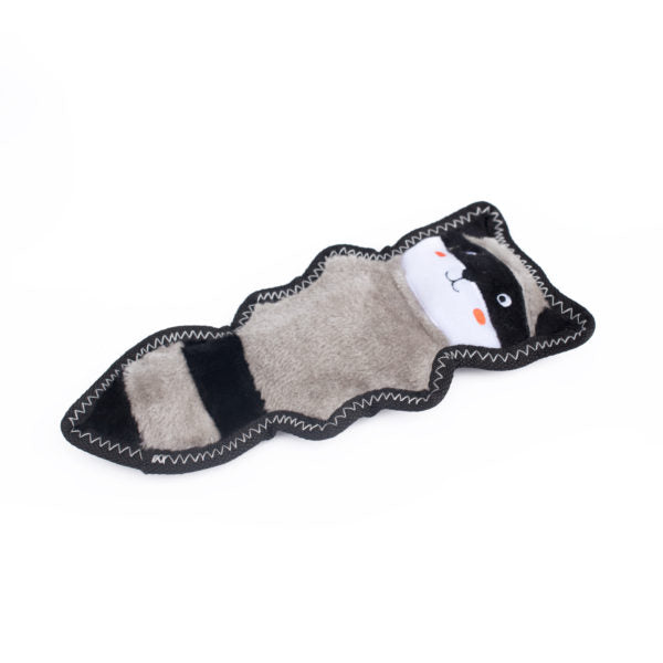 Zippy Paws® Z-Stitch® Racoon Dog Toy with 3 x squeakers and made tough 