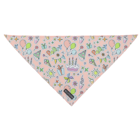 Big and Little Dogs Birthday Party Vibes Bandana