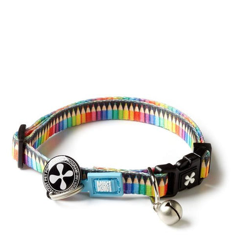 Max and Molly smart ID Cat Collar Crayons