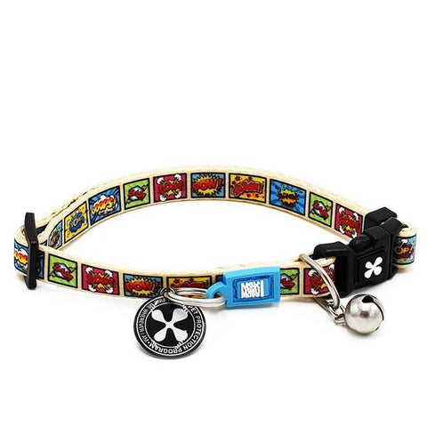 Max and Molly Smart ID Cat Collar Comic Strip