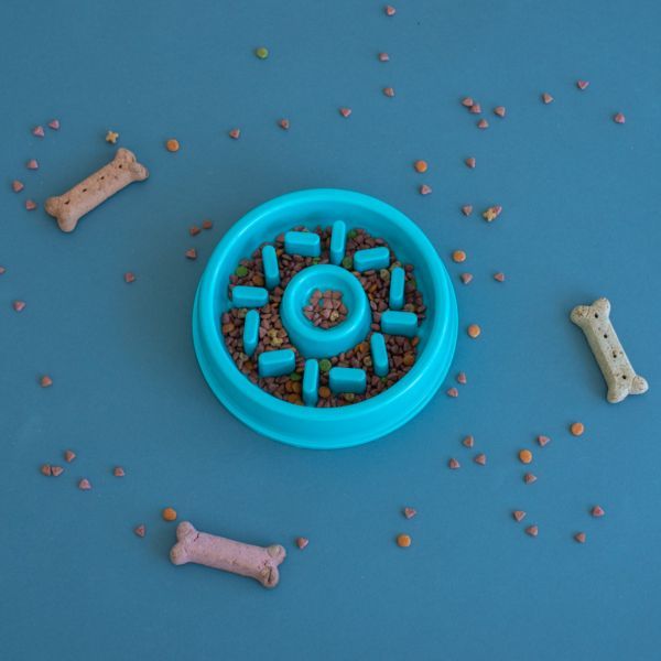 Zippy Paws® Donut Happy Bowl Slow Feed Bowl for Dogs