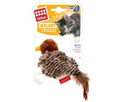 GiGwi Melody Chaser Motion activated Bird Cat Toy