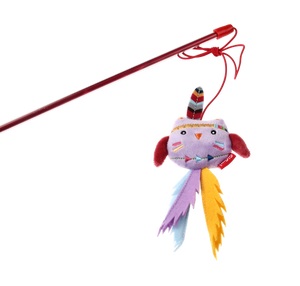 GiGwi Happy Indians Cat Wand Cat Toy. 