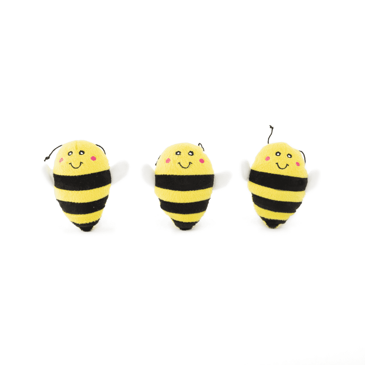 Zippy Paws Zippy Burrow Honey Pot and 3 Squeaky Bees