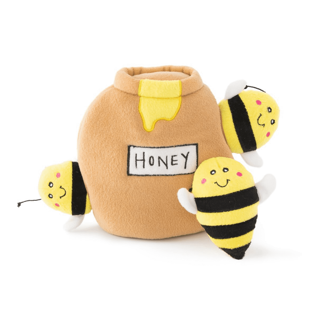 Zippy Paws Interactive burrow Dog Toy Honey Pot