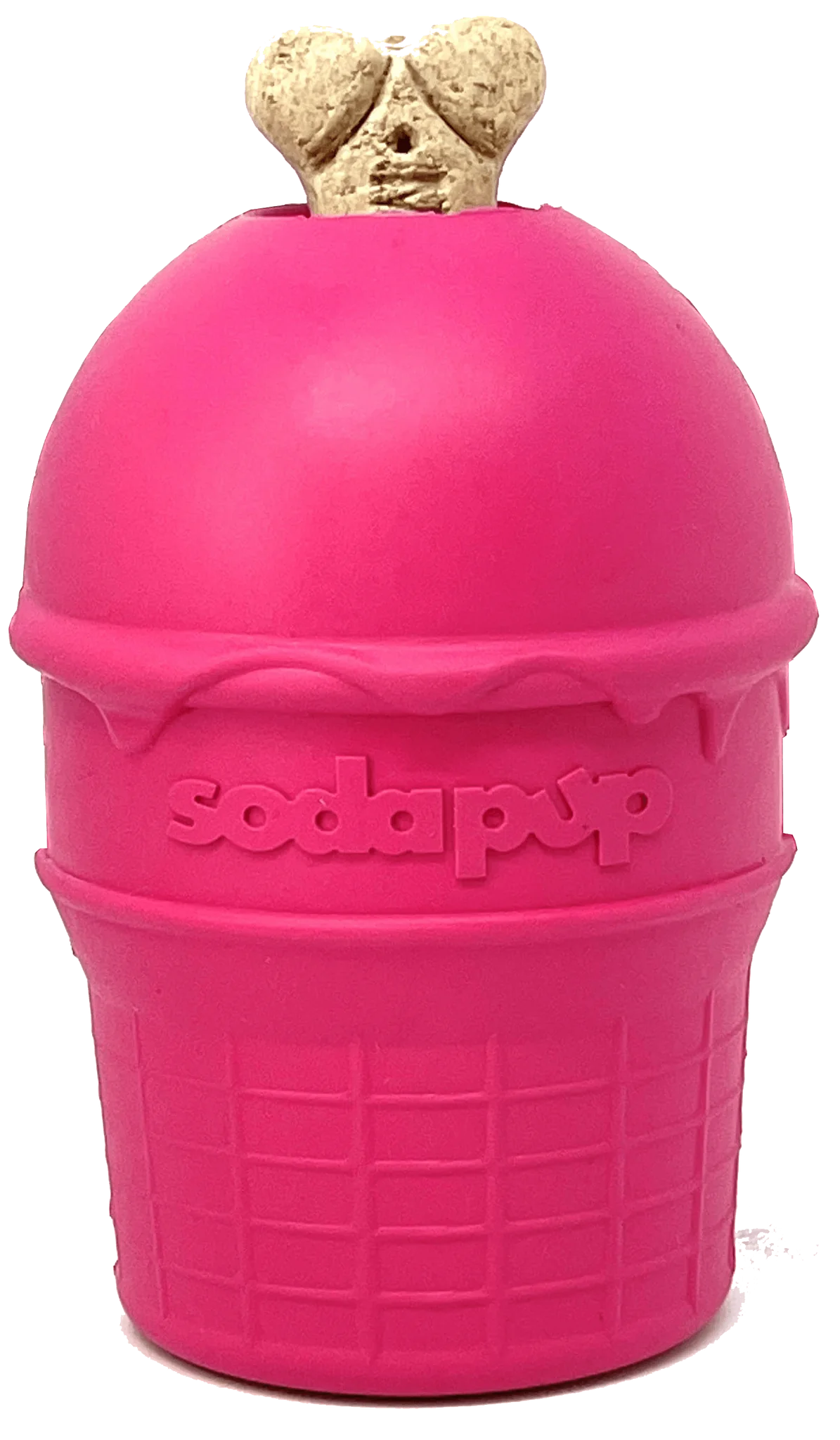 Sodapup Ice Cream Cone Chew Toy and Treat Dispenser- Medium