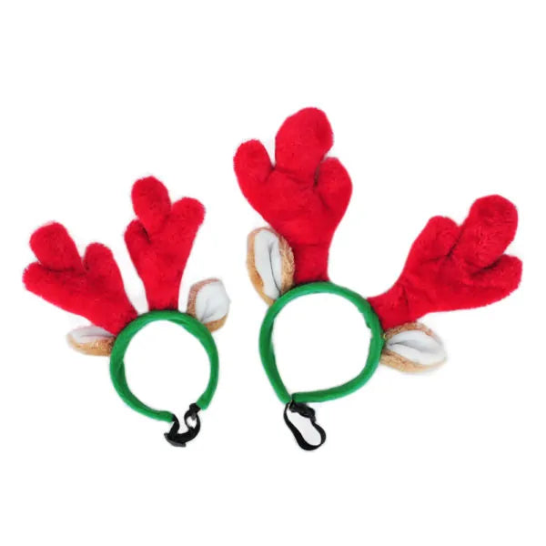 Zippy Paws Holiday Antlers -2 Sizes