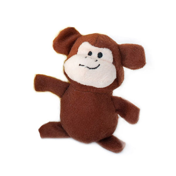 Zippy Paws Interactive Burrow Dog Toy Monkeys and Banana